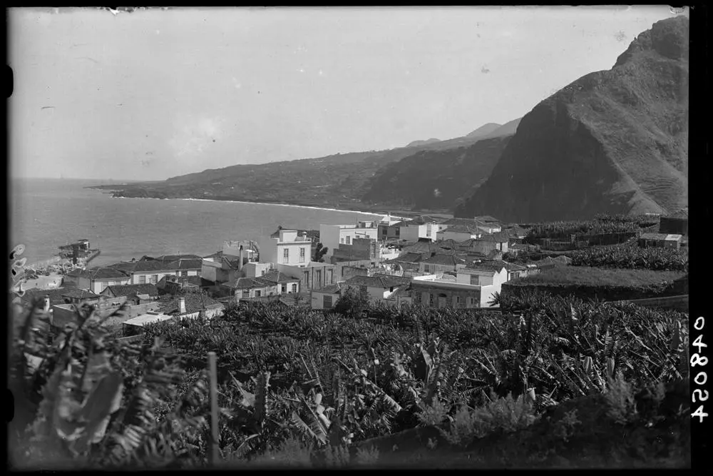Vista parcial de Santa Cruz de La Palma